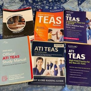 TEAS books bundle